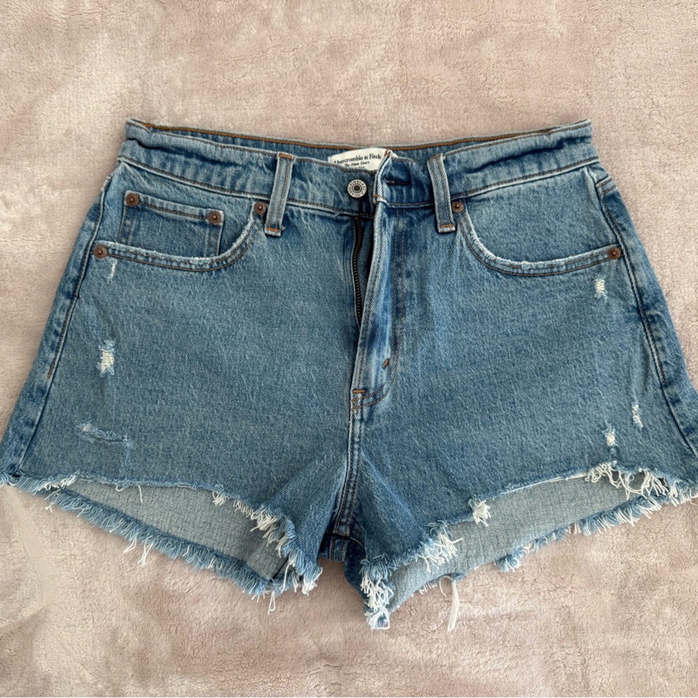 Abercrombie & Fitch High Rise Mom Shorts